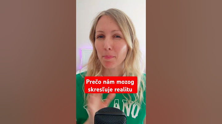 Prečo nám mozog skresľuje realitu? #vedomyzivot #realita #hranice #koucing #slovensko #cesko