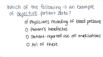 Clinical Data Quiz Quiz Solution - Georgia Tech - Health Informatics in the Cloud