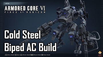 Armored Core 6 - PvE Biped Build: Cold Steel
