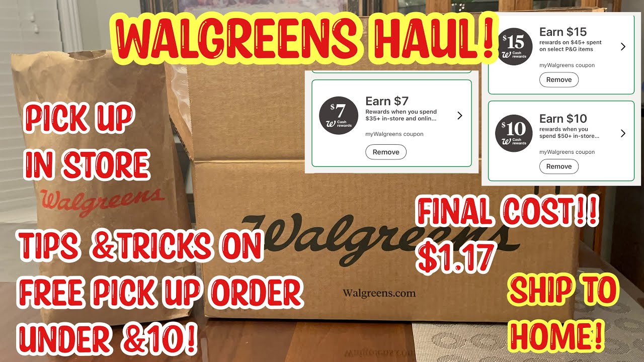 Walgreens || 12.03–12.06 || ЗАКАЗ С ДОСТАВКОЙ НА ДОМ || Советы и рекомендации по самовывозу заказ...