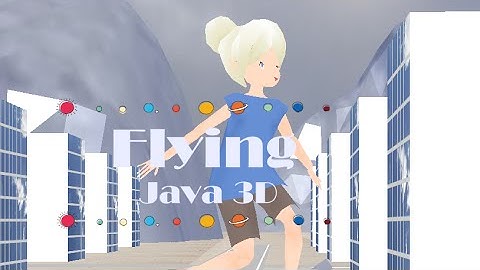 Java 3D: Flying Human Tinker Bell_1/人間ティンカーベルの空飛ぶスケートボード