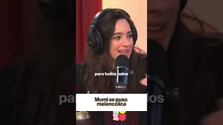Momi se puso melancolica