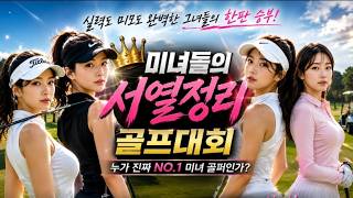 🔥 오늘 아크로CC에서 붙는다! 미녀들의 서열정리⛳ 진짜 골프 NO.1은 누구