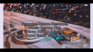 Story WA keren untuk perantau