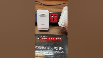 Chuông cửa không dây cacazi nội địa trung cao cấp