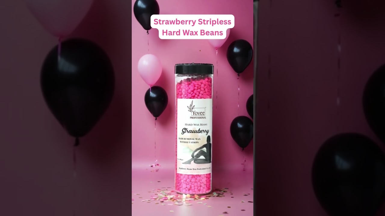 Try Yovee's Strawberry Bean hard wax 