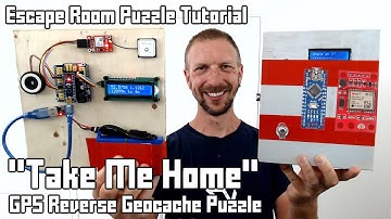 How to Create an Outdoor Escape Room Puzzle - "Take Me Home" - a GPS Reverse Geocache