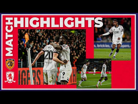 Hull Middlesbrough Goals And Highlights