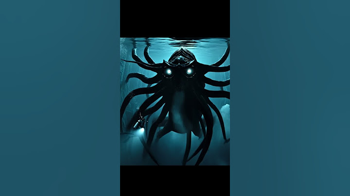 Sea Monster - Thalassophobia 💀😭(scary things found in the ocean)