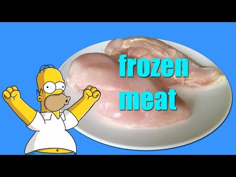 How to ❄DEFROST MEAT???? Quickly & Safely LIFE HACK????