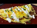 Omelette Keto Relleno de Queso y Vegetales