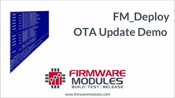 FM_Deploy MQTT OTA Firmware Update Demo