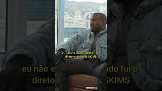Kanye West falando sobre ser o diretor criativo da SKIMS Profile