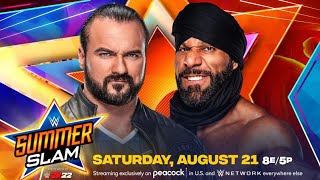 Jinder Mahal Vs Drew Mcintyre  Prediction Wwe Summerslam 2021 