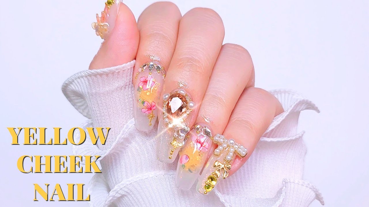 sub) 봄네일 / 꽃네일🌸 /치크네일 / 노랑네일 / 셀프네일😍 / 5월네일 / 연장네일 / 네일ASMR