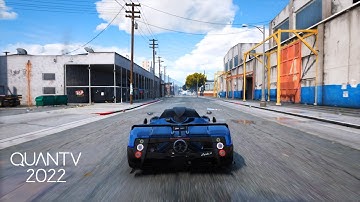 GTA 5 - Mod Graphics QuantV 3.0 2022 - La Revo 2.0 - GameSource Preset - Pagani Zonda Kiryu