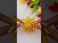How to make 3d paper Snowflake #asmr #snowflakes #diy #crafts
