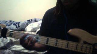 Video thumbnail of "Alabama Gurlz Heaven belongs to you bass cover"