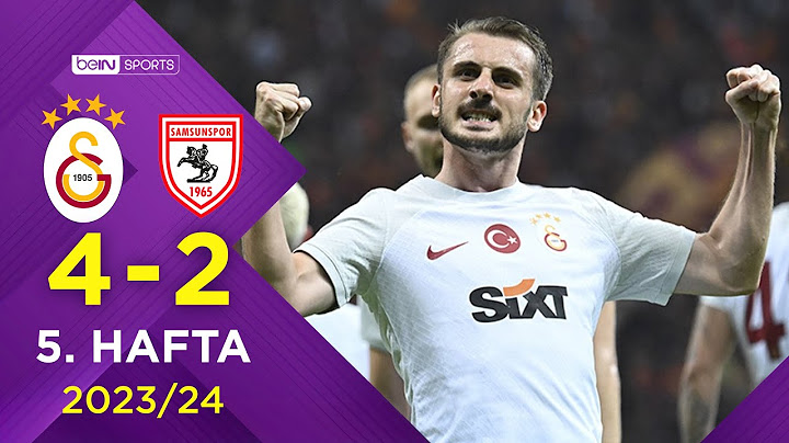 Galatasaray (4-2) Yılport Samsunspor | 5. Hafta - Trendyol Süper Lig 2023/2024