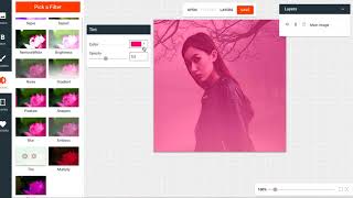 Image Edit Online Photo Filters Demo