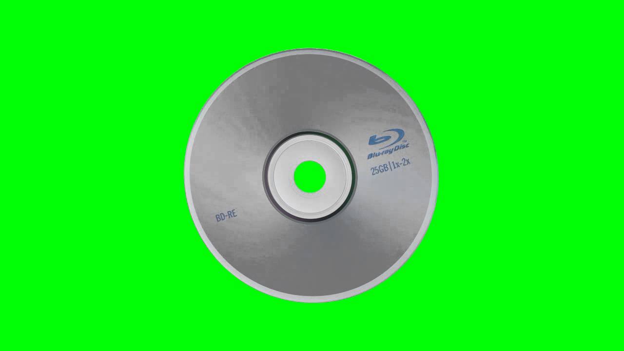 blueray disc in green screen free stock footage YouTube