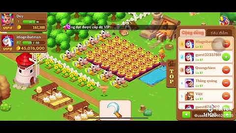 game nông trại kiếm tiền