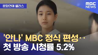 [Culture & Entertainment Plus] 'Anna' officially airs on MBC... 5.2% viewership rating for premie...
