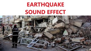EARTHQUAKE SOUND EFFECT | EARTH TEARING | GROUND RUMBLE | BHUKAMP