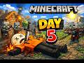 Pillagers Came Back For Revenge… | Minecraft Survival Day 5