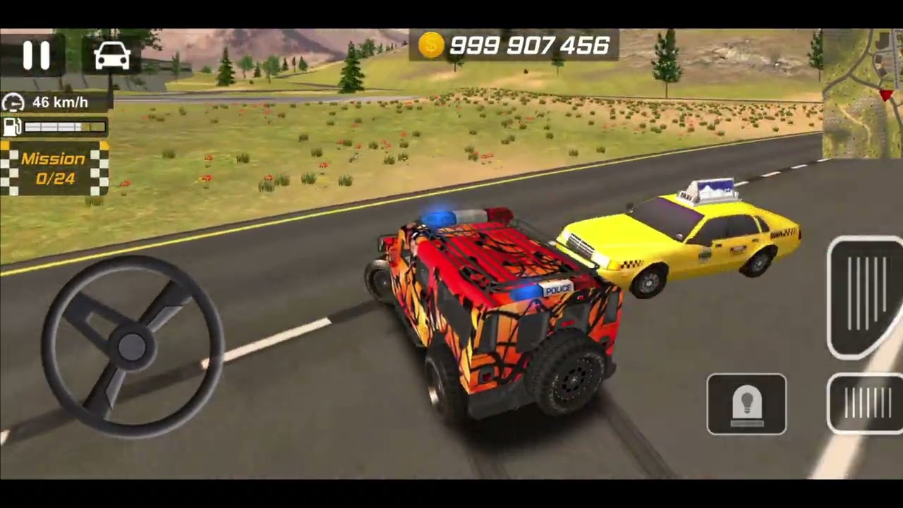 Police Drift Car Game 