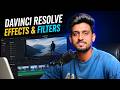 DaVinci Resolve effects &amp; filters explained in the easiest way || Day 13