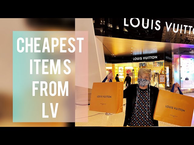 I BUY THE CHEAPEST THING ON LOUIS VUITTON!!! *Under $10??* 