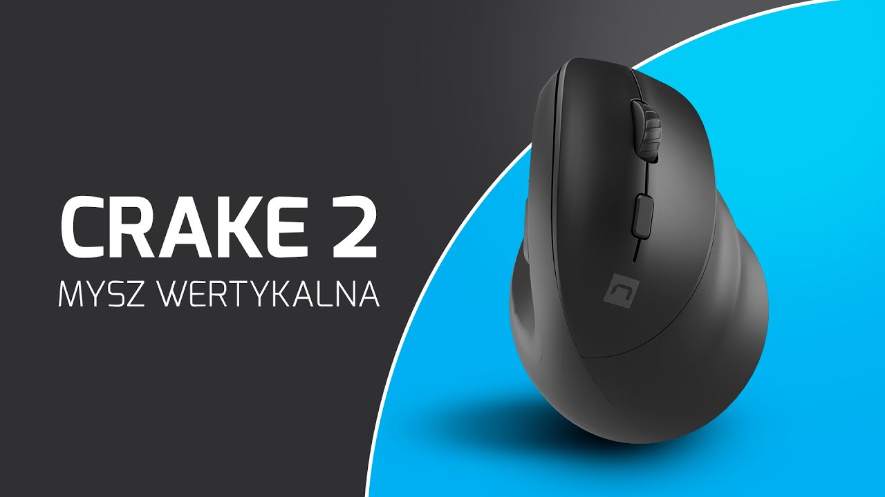 🇵🇱 Natec Crake 2 -  mysz wertykalna 🖱️