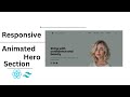 Build a Beauty Website with React, Tailwind CSS &amp; Framer Motion | Responsive &amp; Animated Design