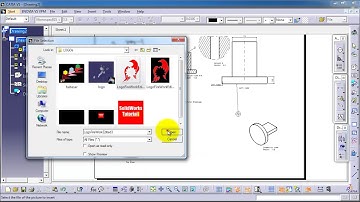 118 CATIA drawing Tutorial  Inserting Picture
