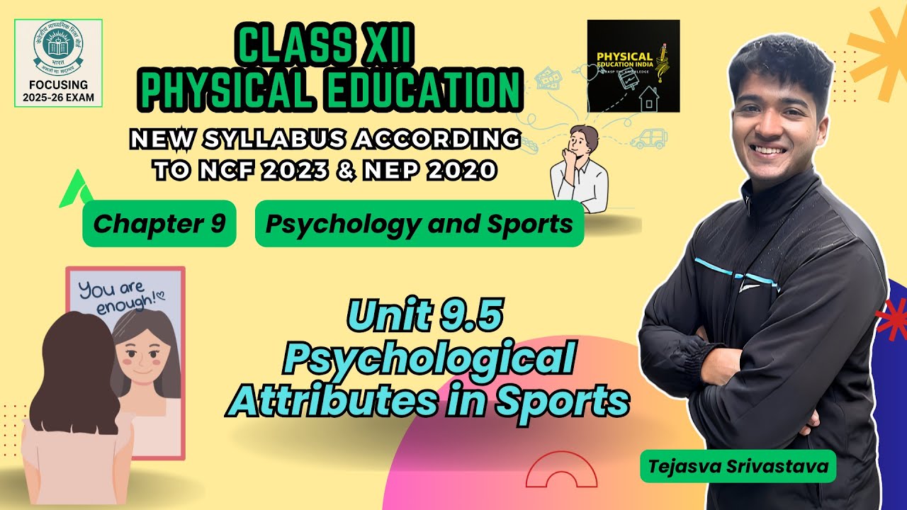 Chapter 9.5 - Psychological Attributes in Sports  | Class XII Physical Education