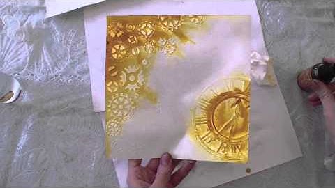 Школа скрапбукинга. Альбом в стиле микс-медиа. Делаем страницы.Page for the album mixed-media