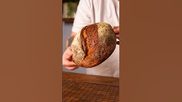 No KNEAD bread recipe #shorts #baking