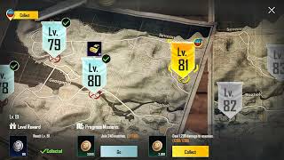 Reached Account Level 81 In PUBG Mobile