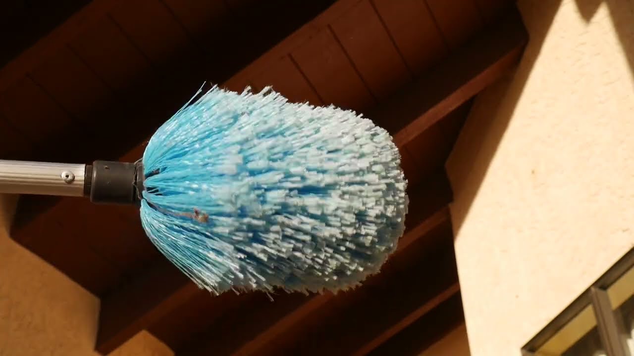 EVERSPROUT Twist-On Cobweb Duster Indoor & Outdoor Brush Fits Standard 3/4 inch Poles Brush Only