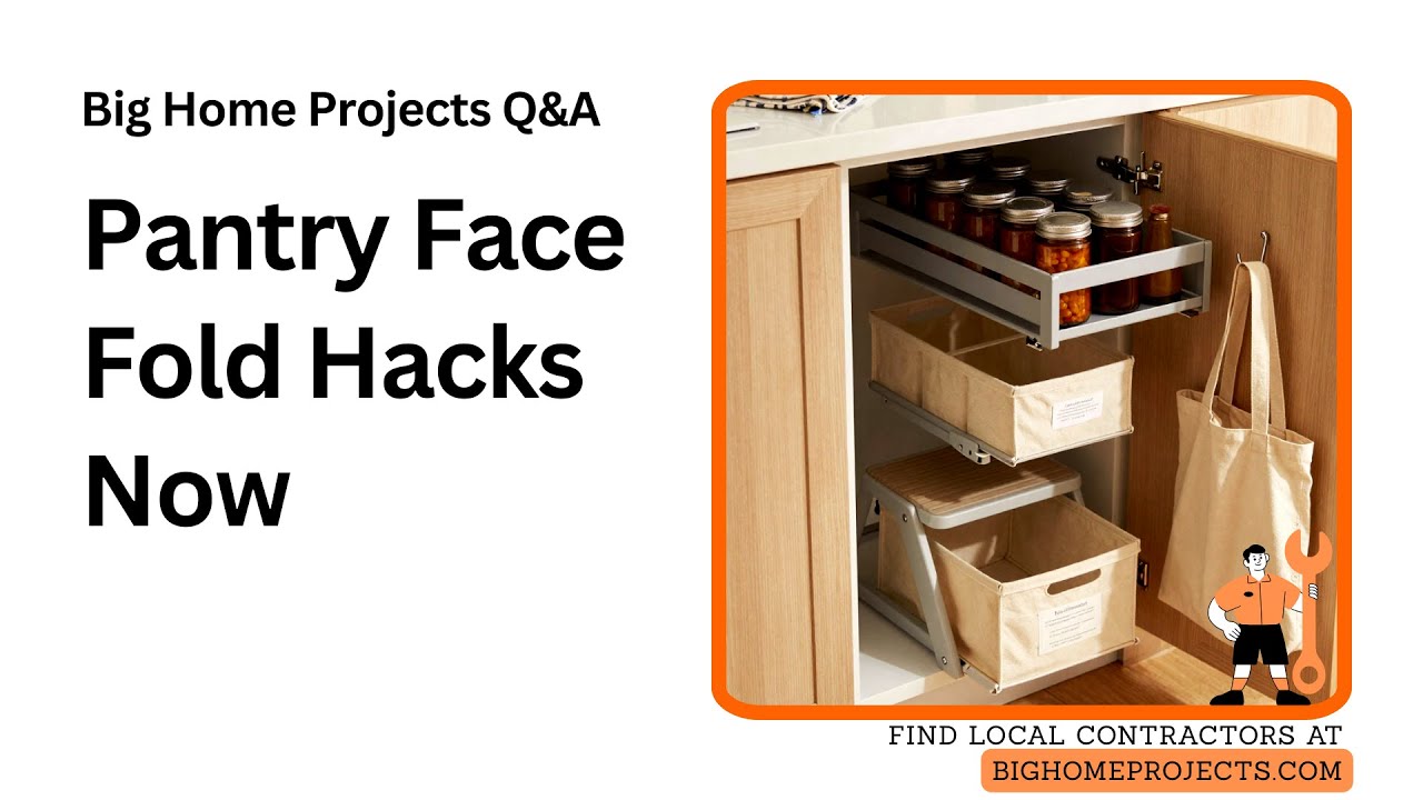 Fold-Out Pantry Face Spice Rack Hacks