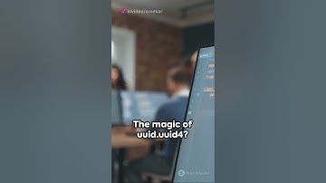 how uuid works how it is unique all the time explaining through python uuid module