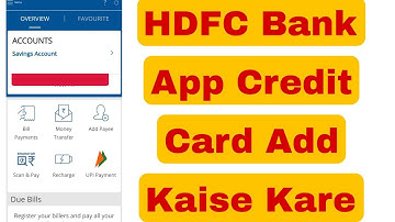 Hdfc Bank App Me Credit Card Kaise Add Kare