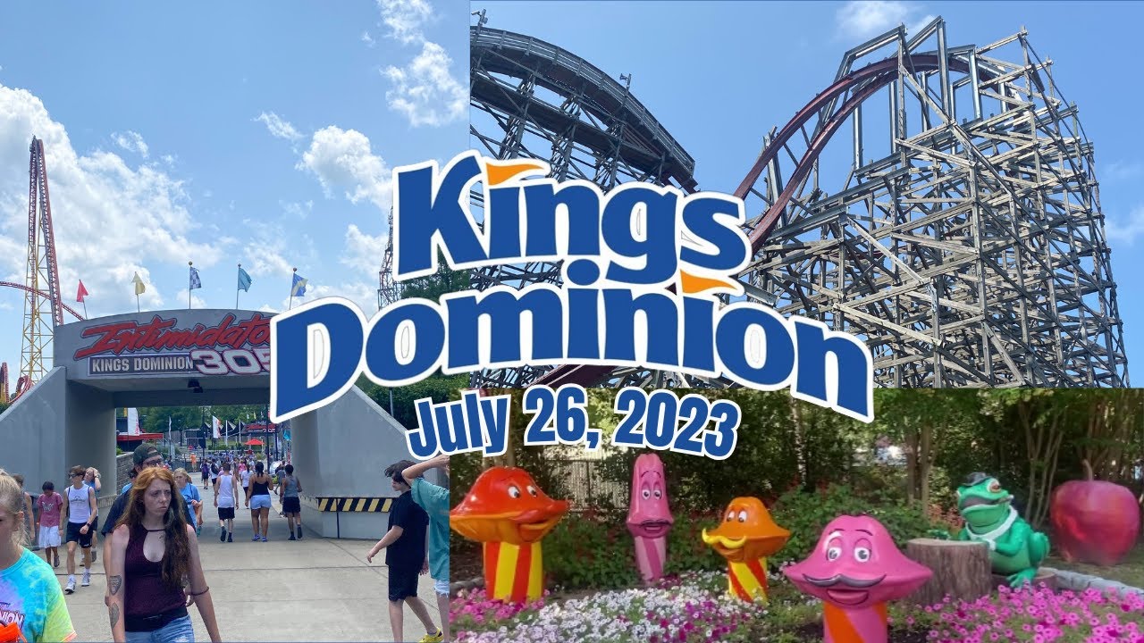 My Return to Kings Dominion! Kings Dominion Vlog YouTube