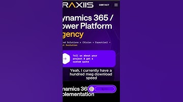 Conversational AI Agent integrated with Dynamics 365 for Sales