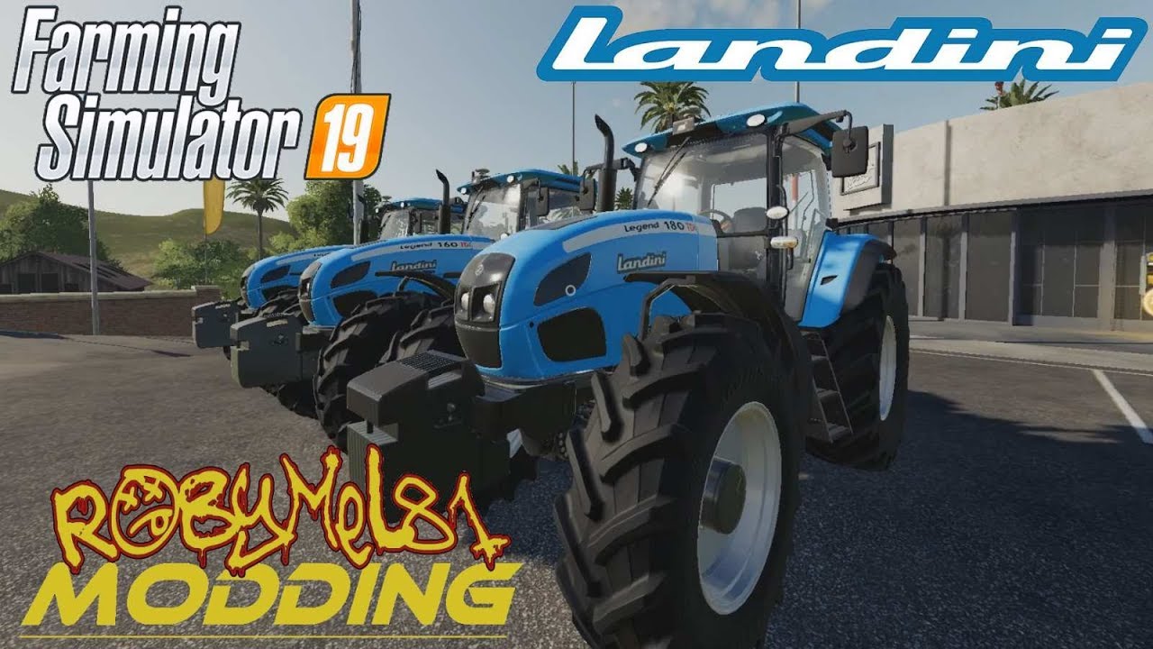 Farming Simulator 19 - Robymel81 Modding - LANDINI LEGEND - ANTEPRIMA ESCLUSIVA/EXCLUSIVE PREVIEW