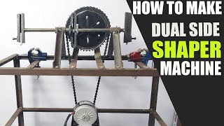 Making Dual Side Shaping Machine DIY Mechanical Project