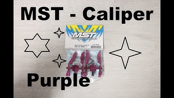Project MST CFX -- MST Brake Calipers  anodized purple