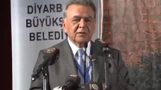 Gülen tarikatının etkinliğine katıldı Başbakan Erdoğan'a da teşekkür etti.