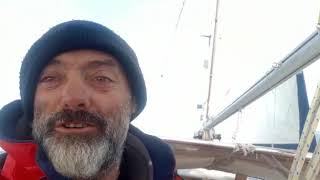 Juan Manuel Ballestero, el marplatense que cruza el océano desde Portugal en un velero